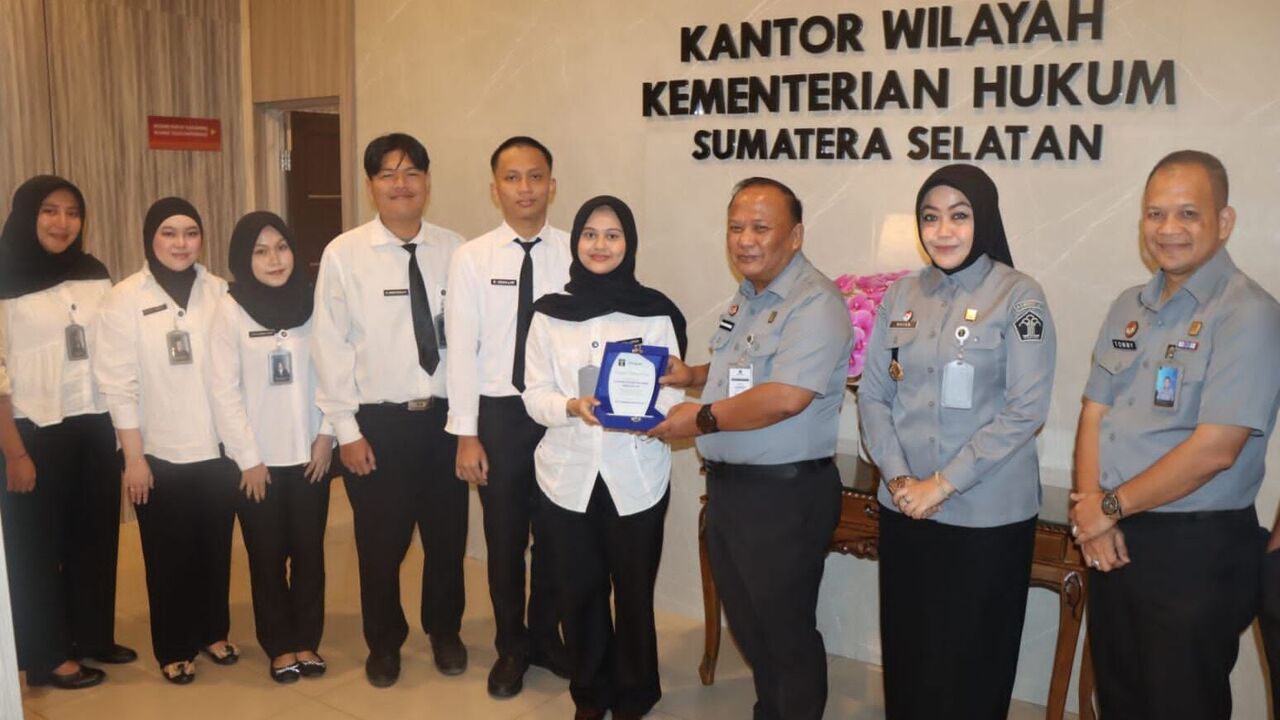 Kemenkum Sumsel Apresiasi Peserta Maganghub Batch III, Bekali Generasi Muda Hadapi Dunia Kerja