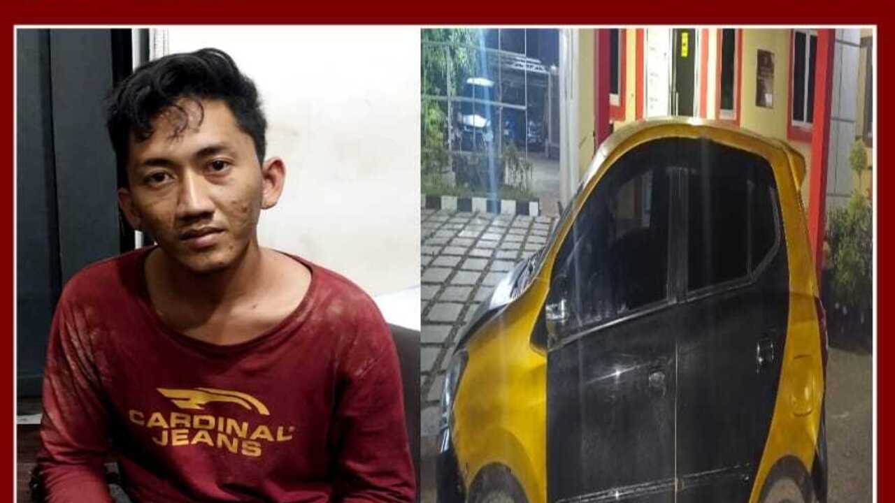Buat Resah Warga Sekayu, Pencuri Mobil diamankan