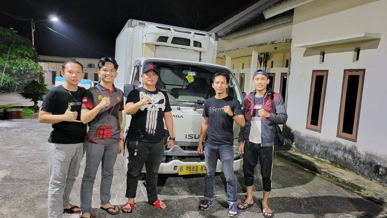 Mobil Box Bermuatan Es Krim Walls Dicuri di Indomaret Prabumulih, Berhasil Ditemukan Tim Sunyi Senyap di PALI