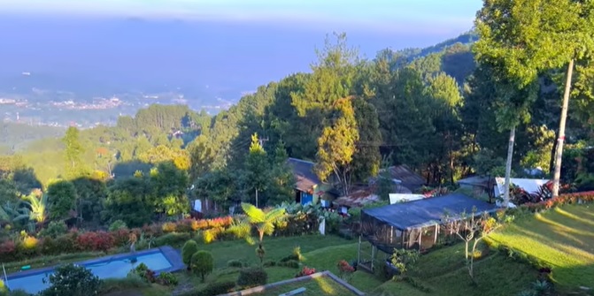 D’Paseban Glamping Puncak Bogor,  Suasananya Syahdu Cocok untuk Pasangan Halal Cuma Rp 500 Ribuan..