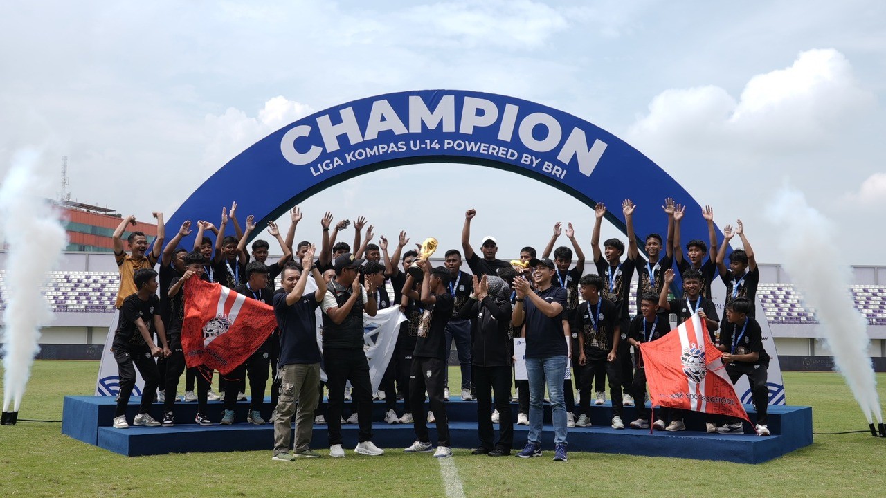 Didukung BRI, Liga Kompas U-14 2024/2025 Jadi Ajang Pembinaan Sepak Bola Usia Dini Terbesar di Indonesia