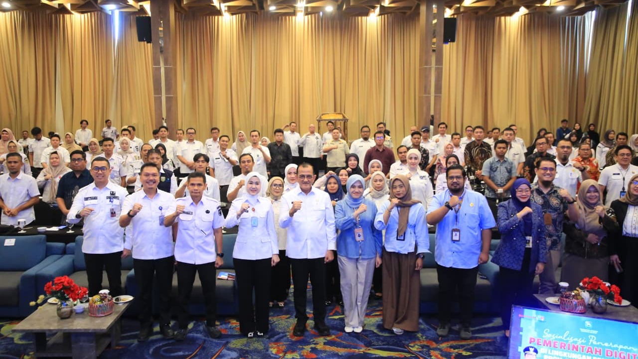 Sekda Sumsel Edward Candra Tegas: Pemerintah Digital Wajib Berbasis Data Akurat.