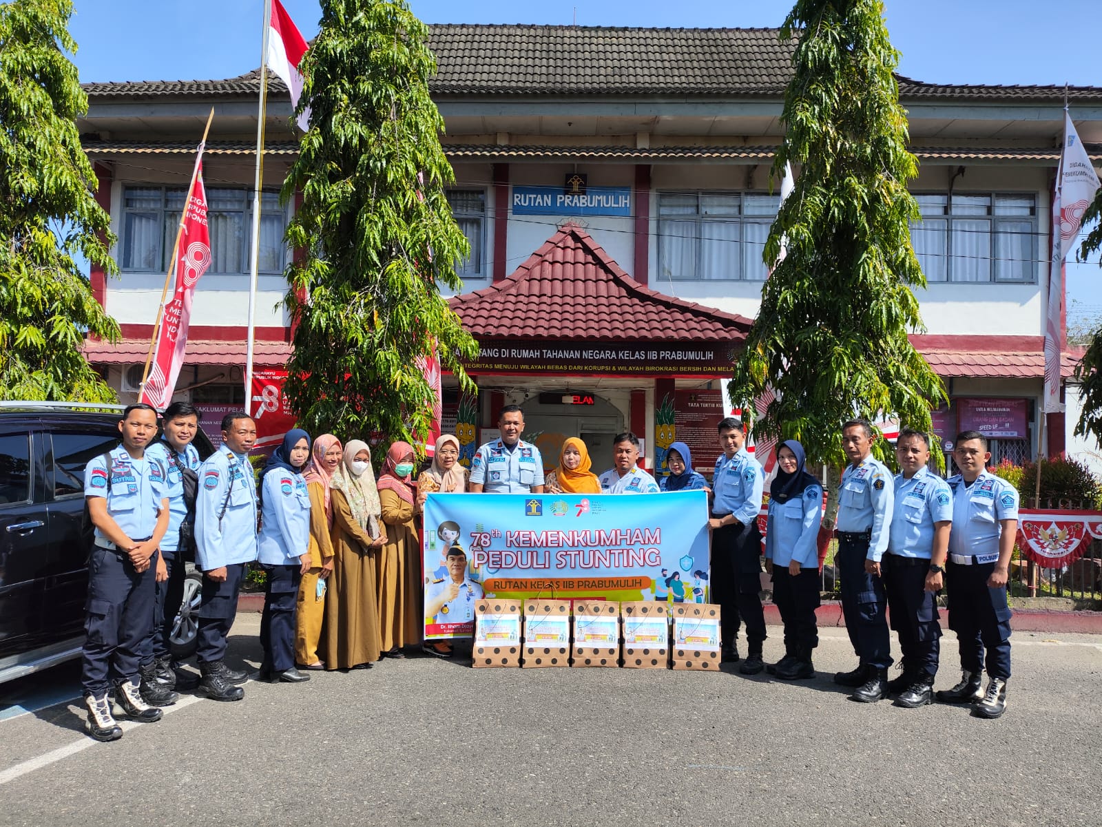 Turut Serta Penanganan Stunting, Rutan Prabumulih Gelar Bhakti Sosial