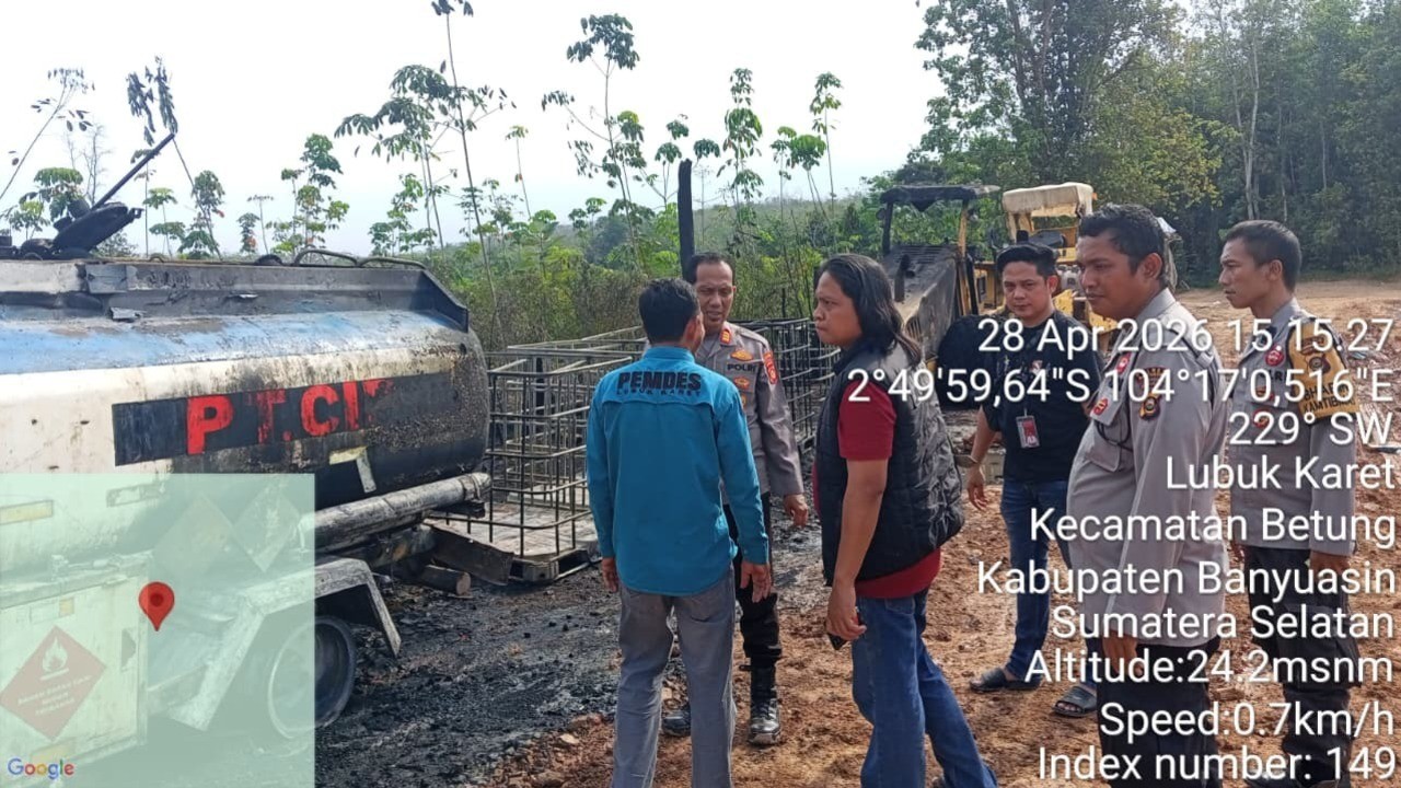 Tangki BBM PT Cakra Indo Pratama Meledak Hebat, 4 Pekerja Luka Berat