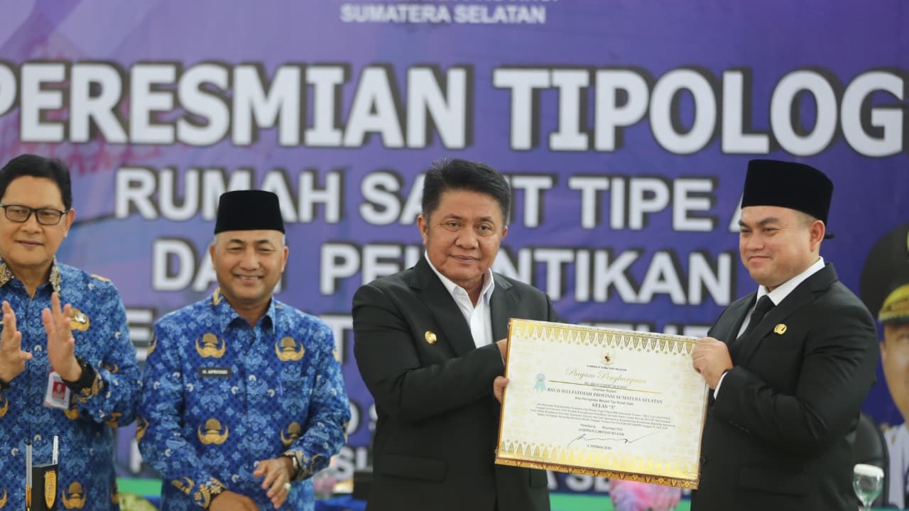 Prestasi Besar Sumsel! RSUD Siti Fatimah Raih Status Tipe A, Gubernur Ungkap Visi Health Tourism