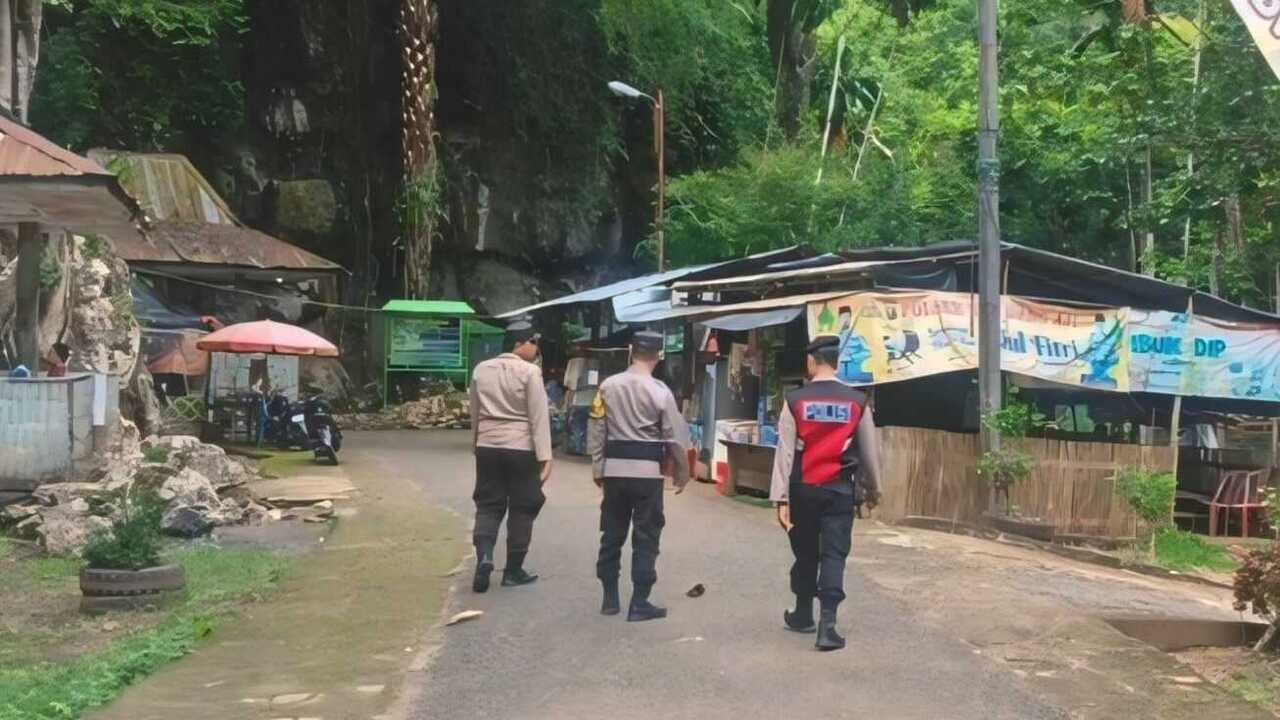 Polres OKU Perketat Pengamanan Objek Wisata Goa Putri