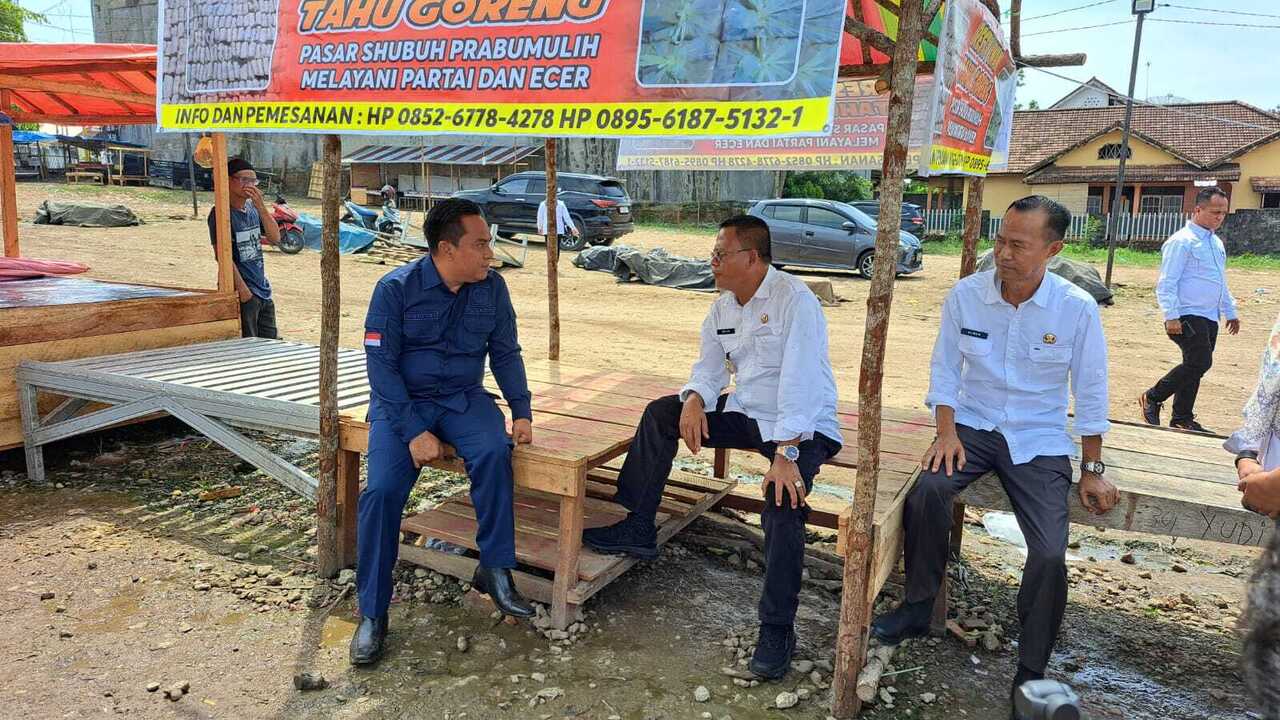 Lapak di Pasar Eks Polsek Prabumulih Timur Banyak Tidak Ditempati, Kepala Pasar: Akan Kami Ambil Kembali