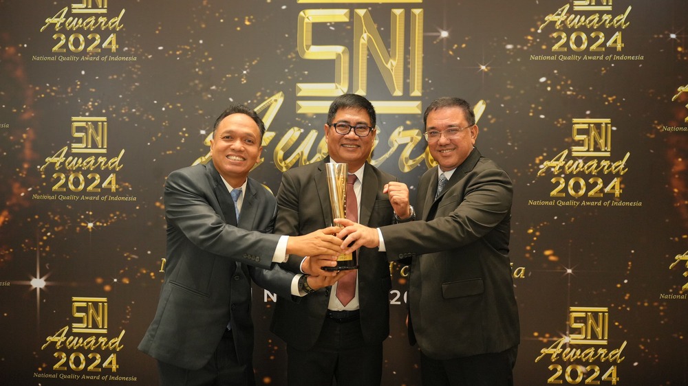 Pusri Raih Penghargaan Tertinggi Platinum di Ajang  SNI Award 2024