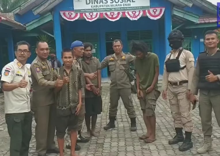 2 ODGJ dan 1 Orang Terlantar Diamankan Satpol PP