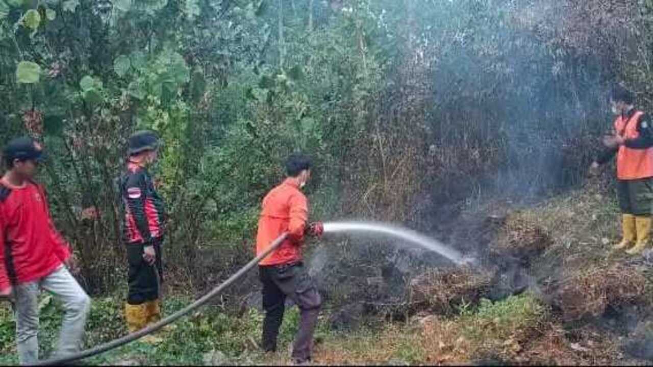 Dua Lahan dì OKU  Terbakar, Luasnya Capai 3 Ha