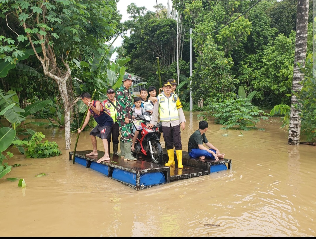   165 Haktere Lahan Pertanian di OKU Terendam Banjir