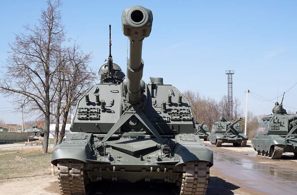 Rusia Tingkatkan Howitzer nya dan  Siap Beraksi di Front Ukraina