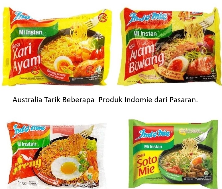 Australia Tarik Produk Indomie dari Peredaran: Tidak Cantumkan Alergen dalam Varian Mie