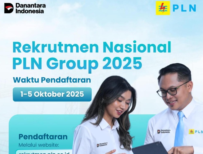 Hari Pertama Dibuka, Rekrutmen Nasional PLN Group Diminati Puluhan Ribu Pendaftar