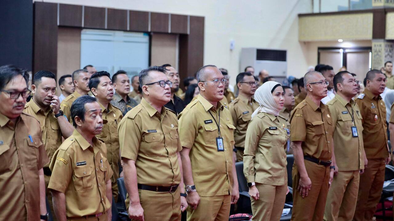 Sekda Edward Chandra Buka Rapat Teknis Sinkronisasi Program Bidang Kebinamargaan dan Tata Ruang  Tahun 2026.