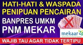 Hati-hati Penipuan Bantuan UMKM Jutaan Rupiah, Begini Modus Para Pelaku..