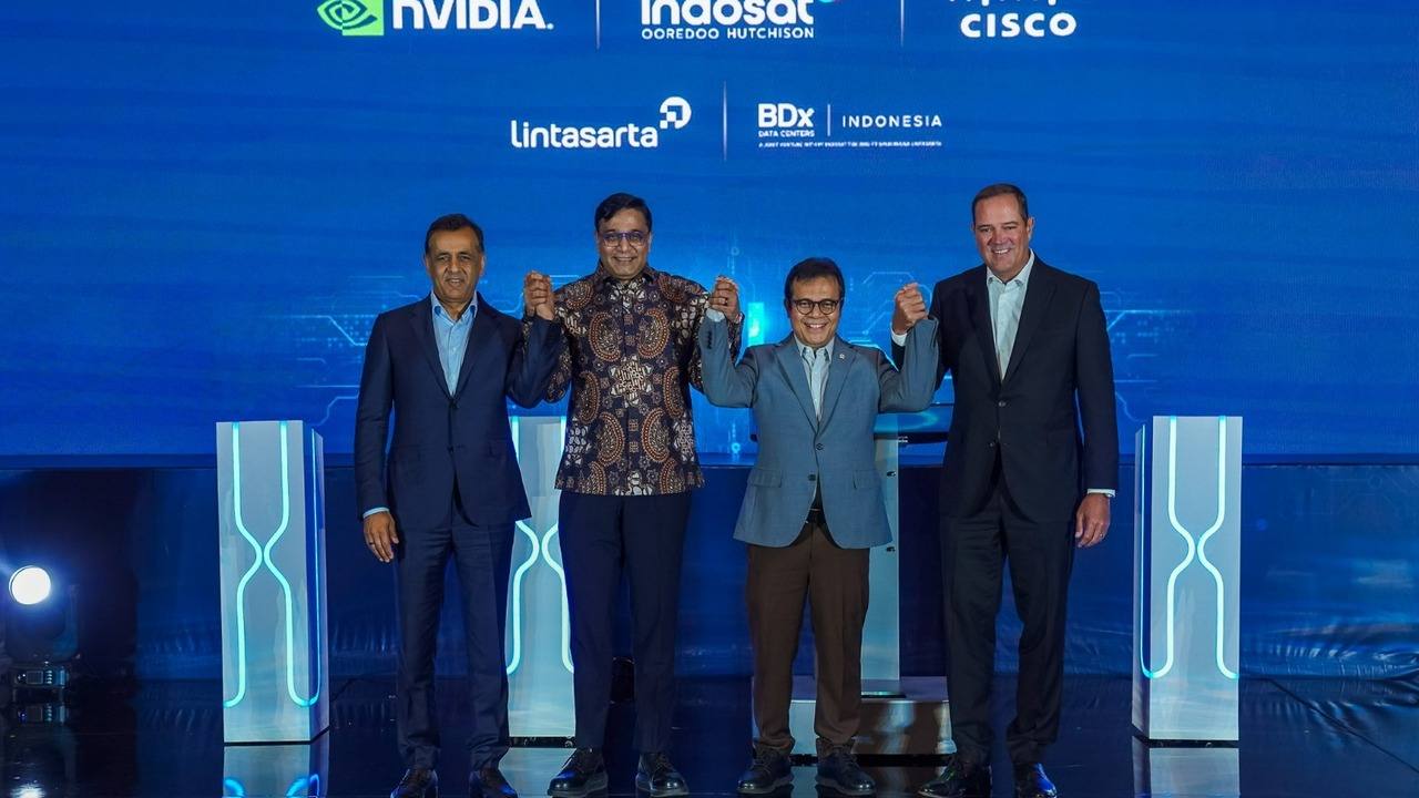 Komdigi Prakarsai AI Center of Excellence Bersama Indosat, Cisco, dan NVIDIA untuk Perkuat Daya Saing AI Nasio
