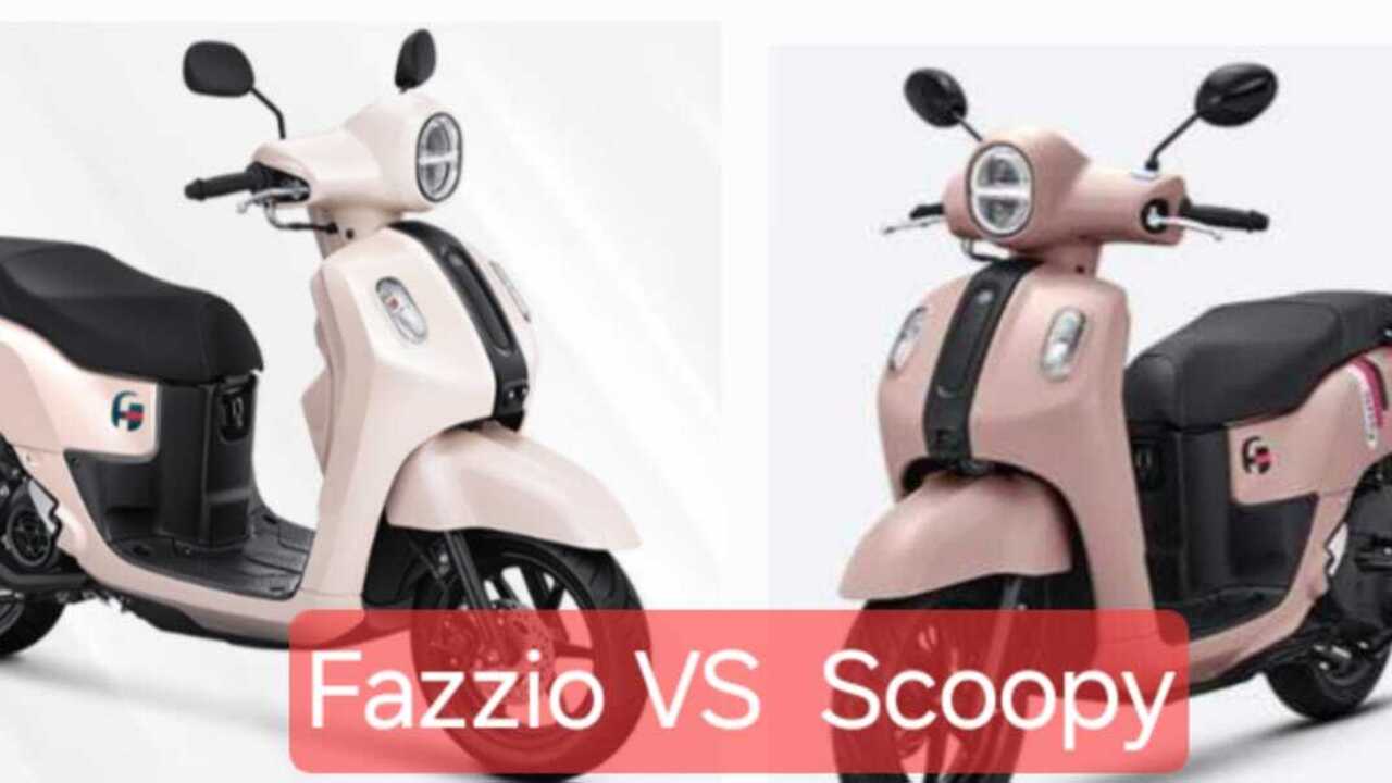 Komparasi Honda Scoopy vs Yamaha Fazzio 2025: Mana Skutik Retro Terbaik?