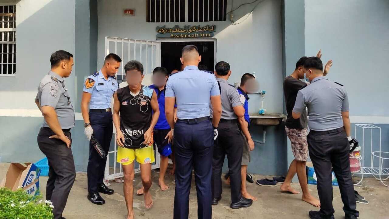 Lapas Sekayu Gelar Razia Mendadak di Blok Hunian Warga Binaan