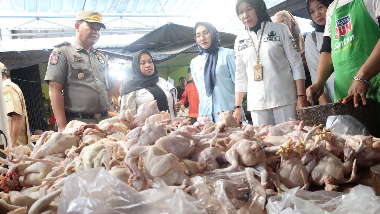 Jelang Hari Raya Idul Adha 1446 H, Pemkab Muba Sidak Pasar Randik