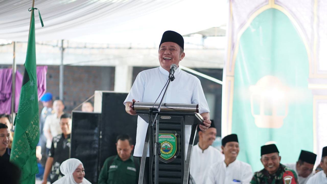 Gubernur Herman Deru Ajak Persiapkan Generasi Muda Sambut Indonesia Emas 2045 pada HARLAH JATMAN OKI