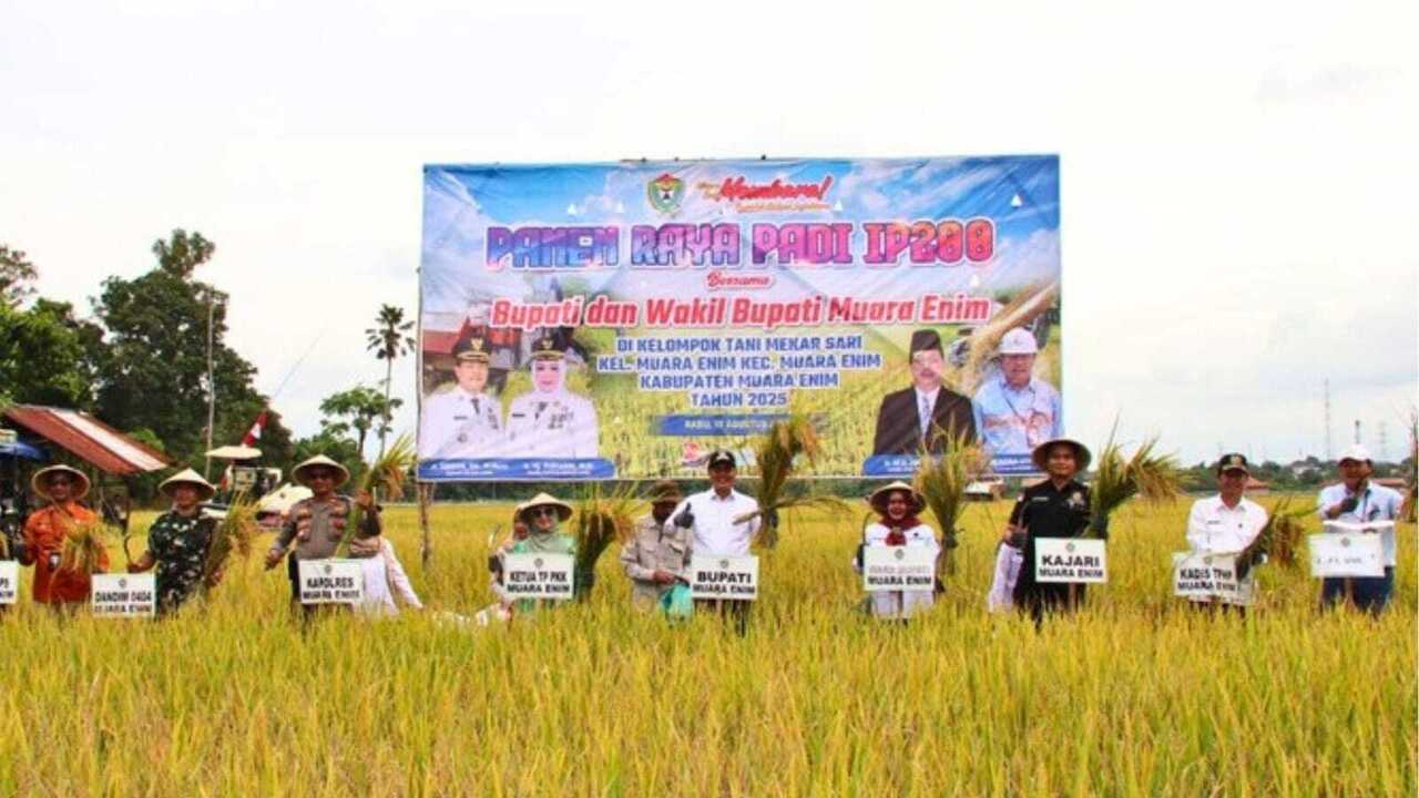 Dukung Swasembada, Targetkan Tiga Kali Panen Pertahun