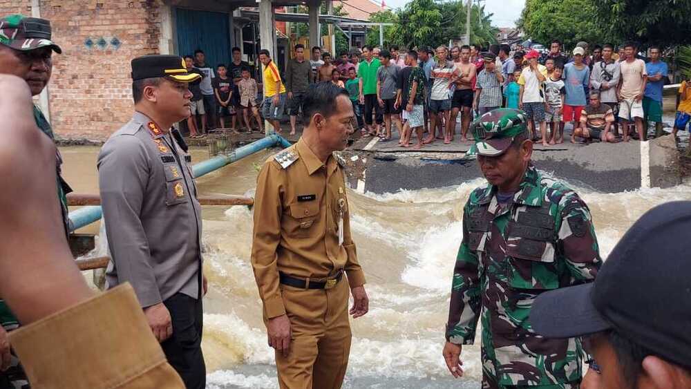 Bangun Jembatan Payuputat yang Putus Diterjang Banjir, Pemkot Prabumulih Gunakan Biaya Tak Terduga