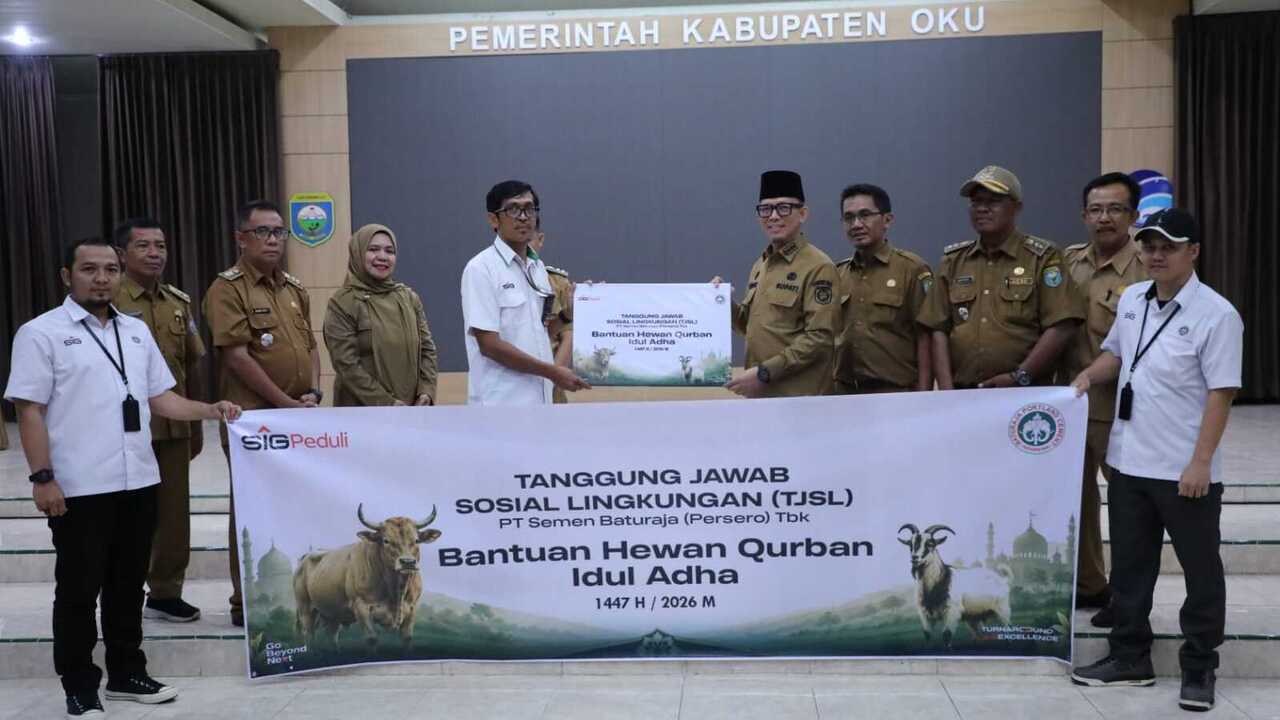 SMBR Berbagi Berkah Idul Adha, 17 Sapi Qurbn Disalurkan Untuk Masyarakat Ring 1