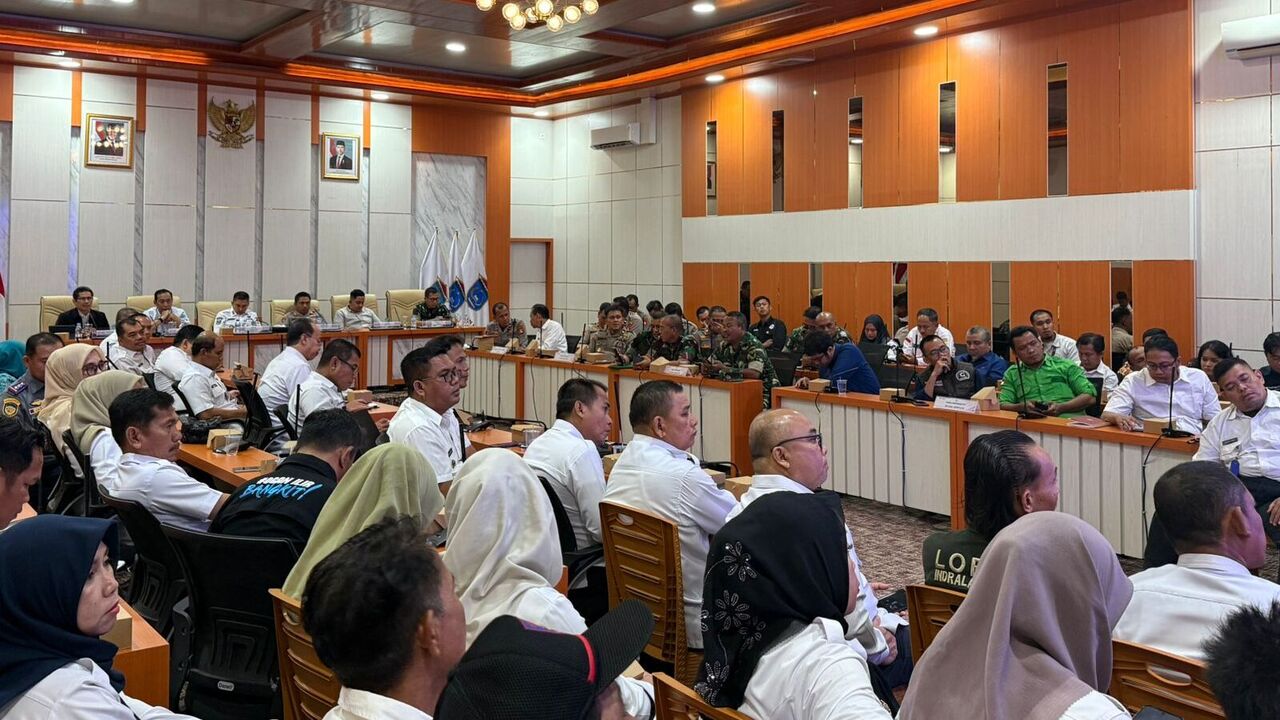 Rakor Karhutla Ogan Ilir, Sinergi Hadapi Ancaman Asap Jelang Musim Kemarau 2026