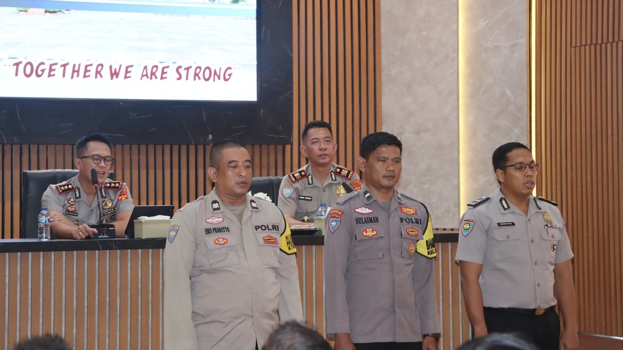 Bhabinkamtibmas Ujung Tombak Polri, Kapolres Muba Tekankan Pelayanan Humanis