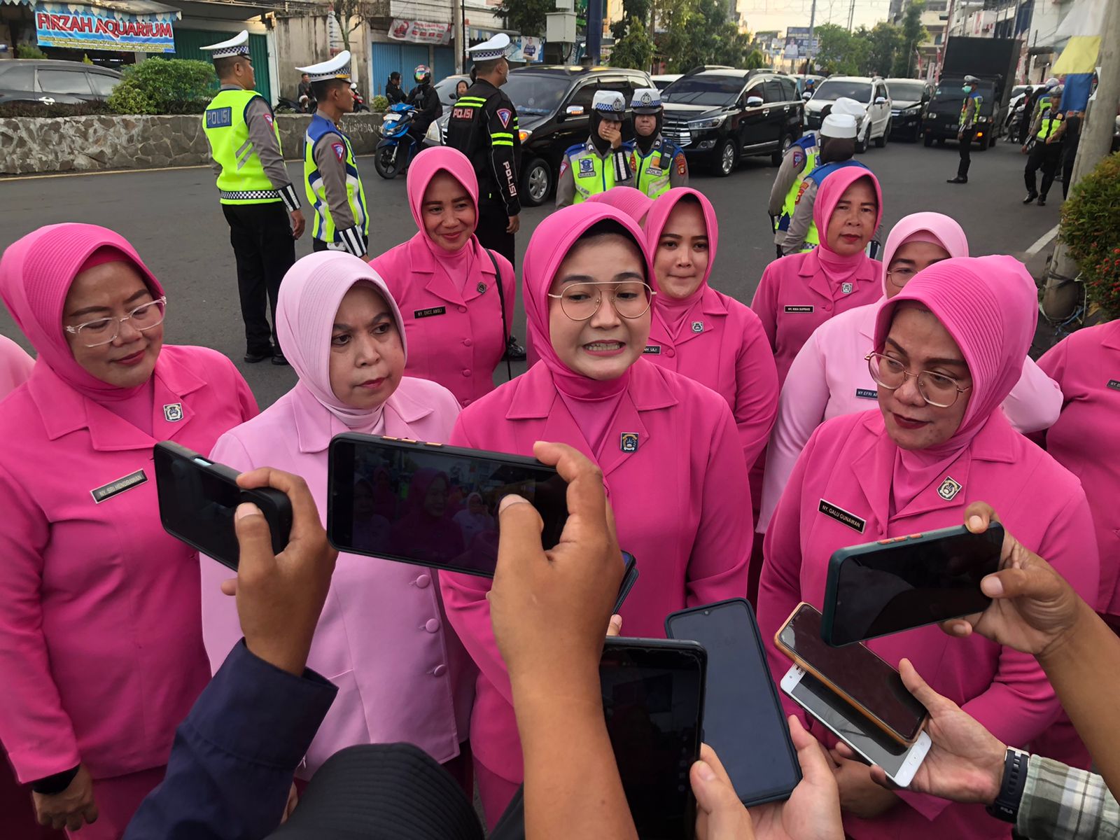 Mau Ikutan Mudik, Emak-Emak Dengerin Pesan Ketua Bhayangkari Polres Lubuklinggau ya!