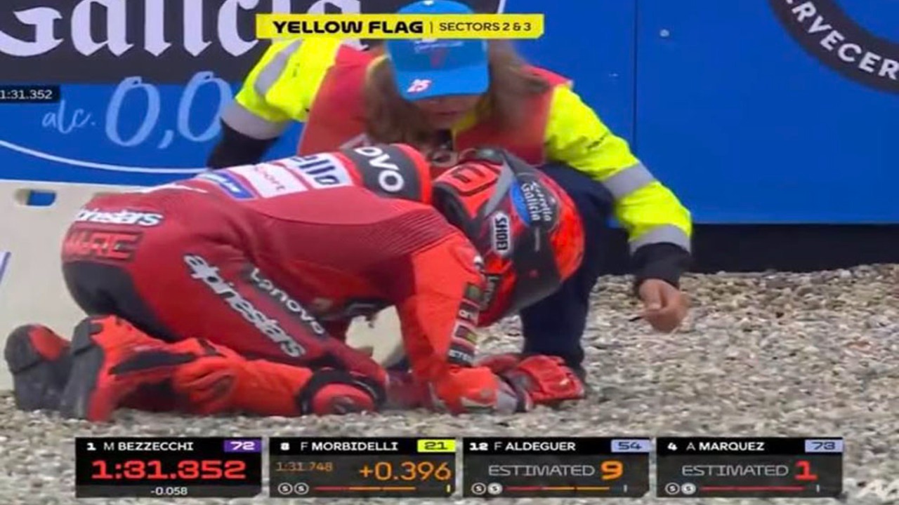 Marc Márquez Crash 2 Kali di Assen! Ini Penjelasan Lengkap soal Kecelakaan FP1 dan Sesi Practice