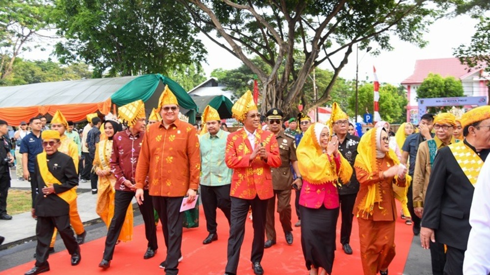  Hadiri HUT ke-46 Kota Palu, Menkumham Dorong Kesadaran Hukum di Masyarakat