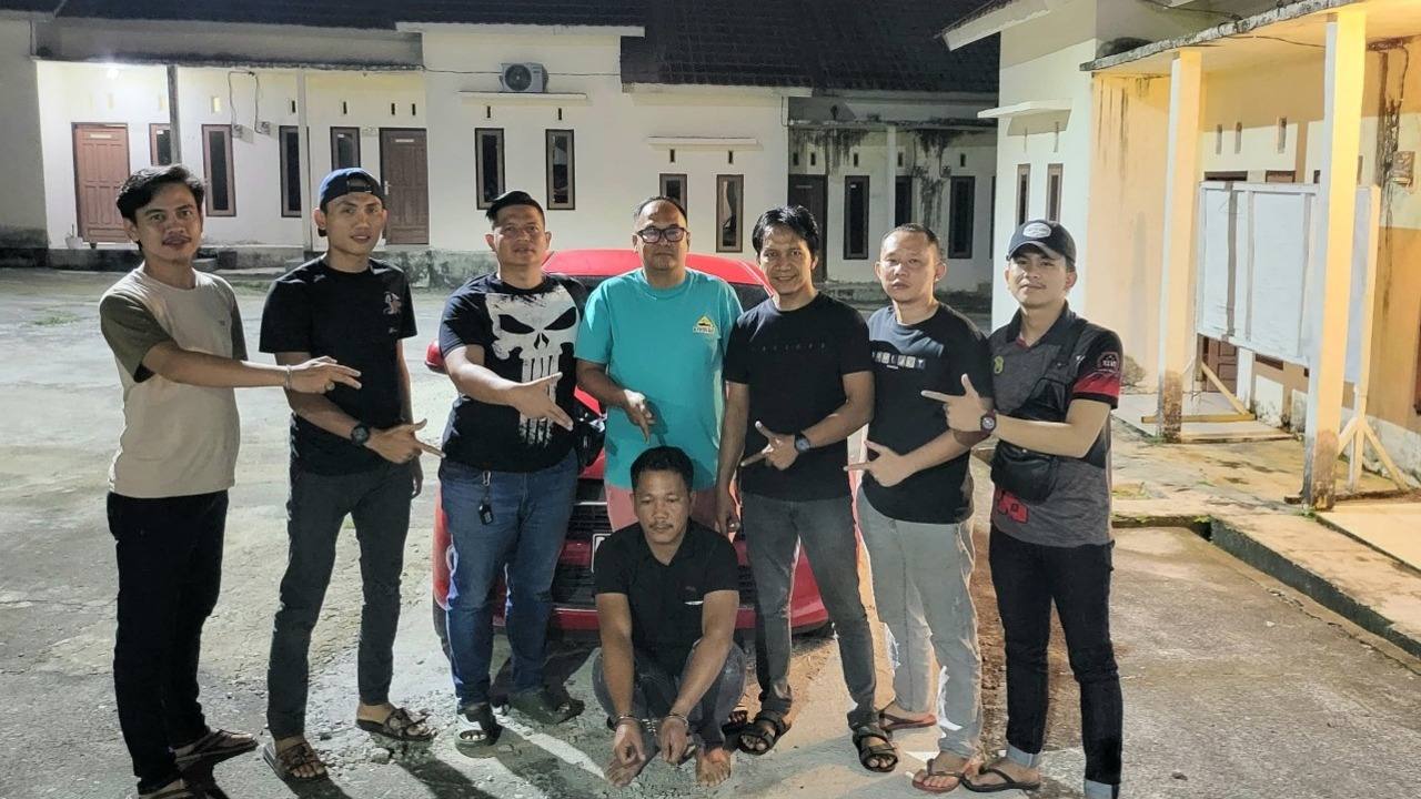Polsek Prabumulih Barat Berhasil Amankan Mobil Ayla Milik Warga yang Dicuri dan Digadaikan Mantan Pacar