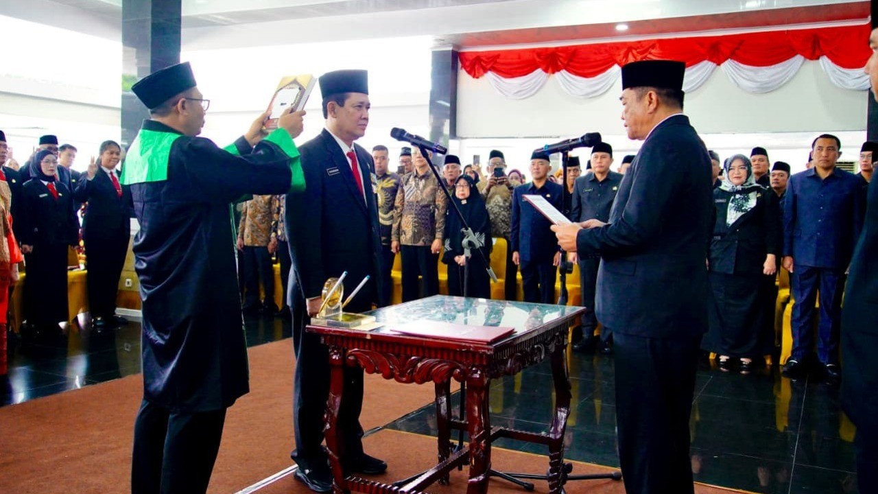 Tekankan Kekompakan dan Soliditas Hingga Integritas dan Profesionalisme dalam Pelantikan Pejabat Baru
