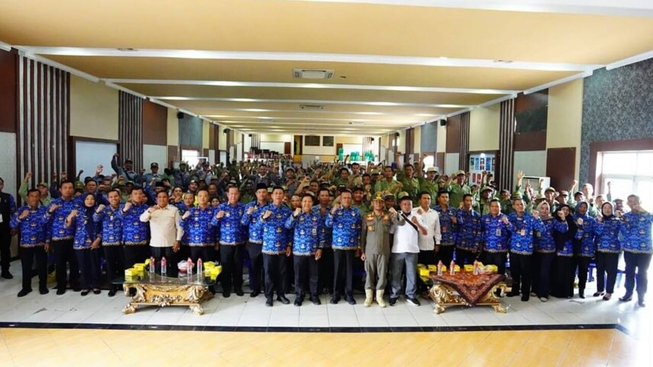 Wali Kota Prabumulih Pastikan 450 Anggota Linmas Ditanggung BPJS Ketenagakerjaan Mulai 2026