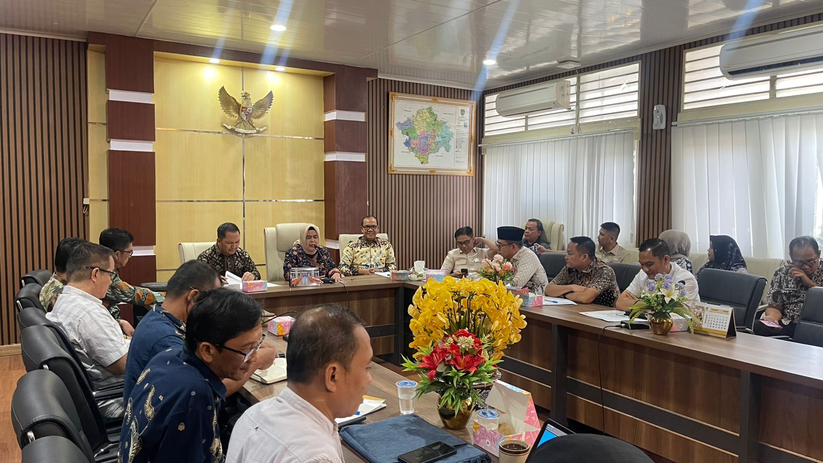 Pemkab Muba Audiensi ke Pemprov Sumsel Bahas Batas Wilayah dengan Muratara dan Muaro Jambi