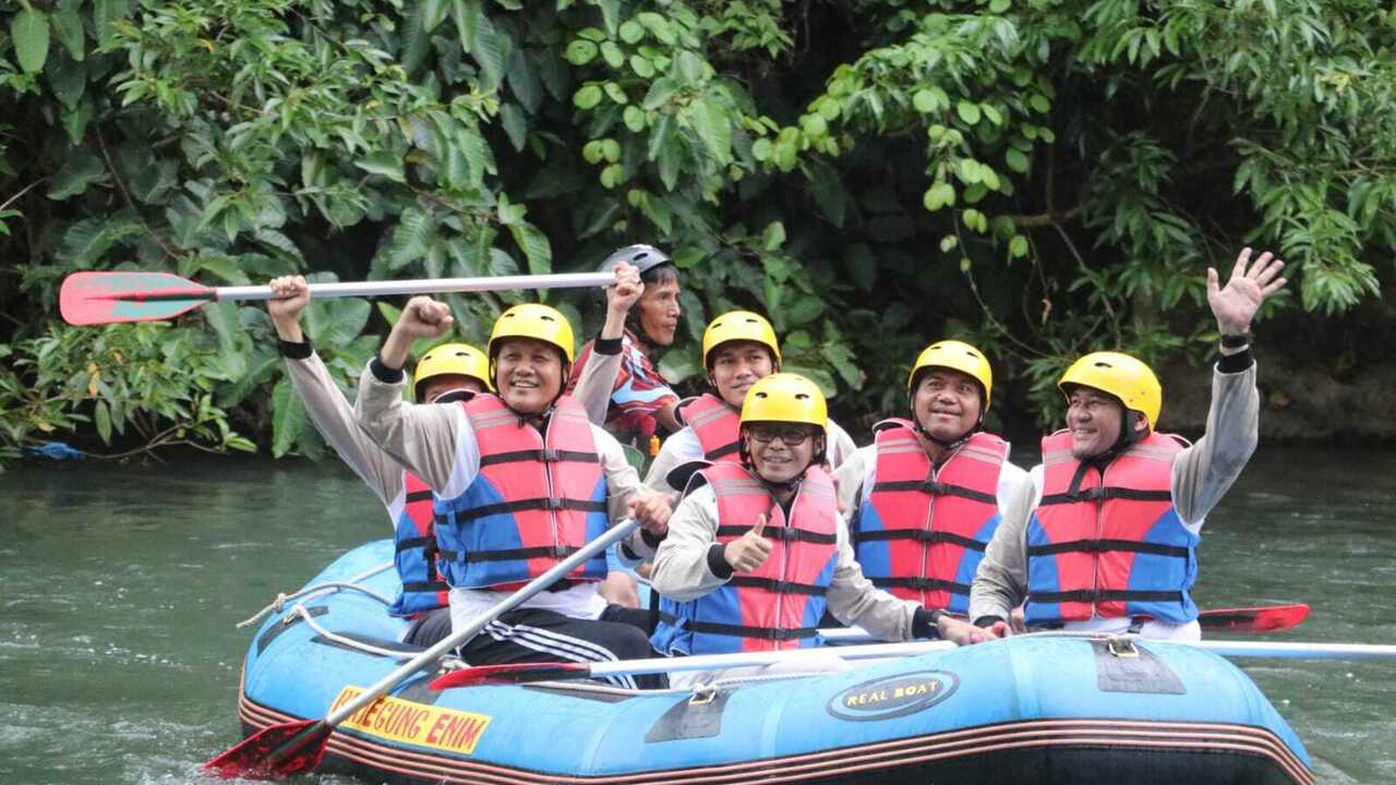 64 Tim Adu Adrenalin di Curup Tenang Bedegung