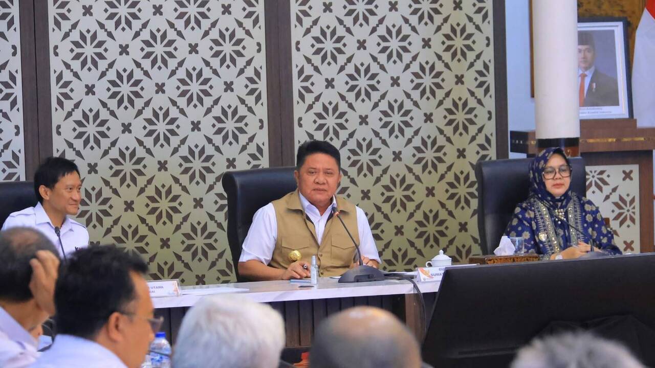 Herman Deru Pastikan Percepatan Lima Fly Over di Muara Enim Berjalan Sesuai Target