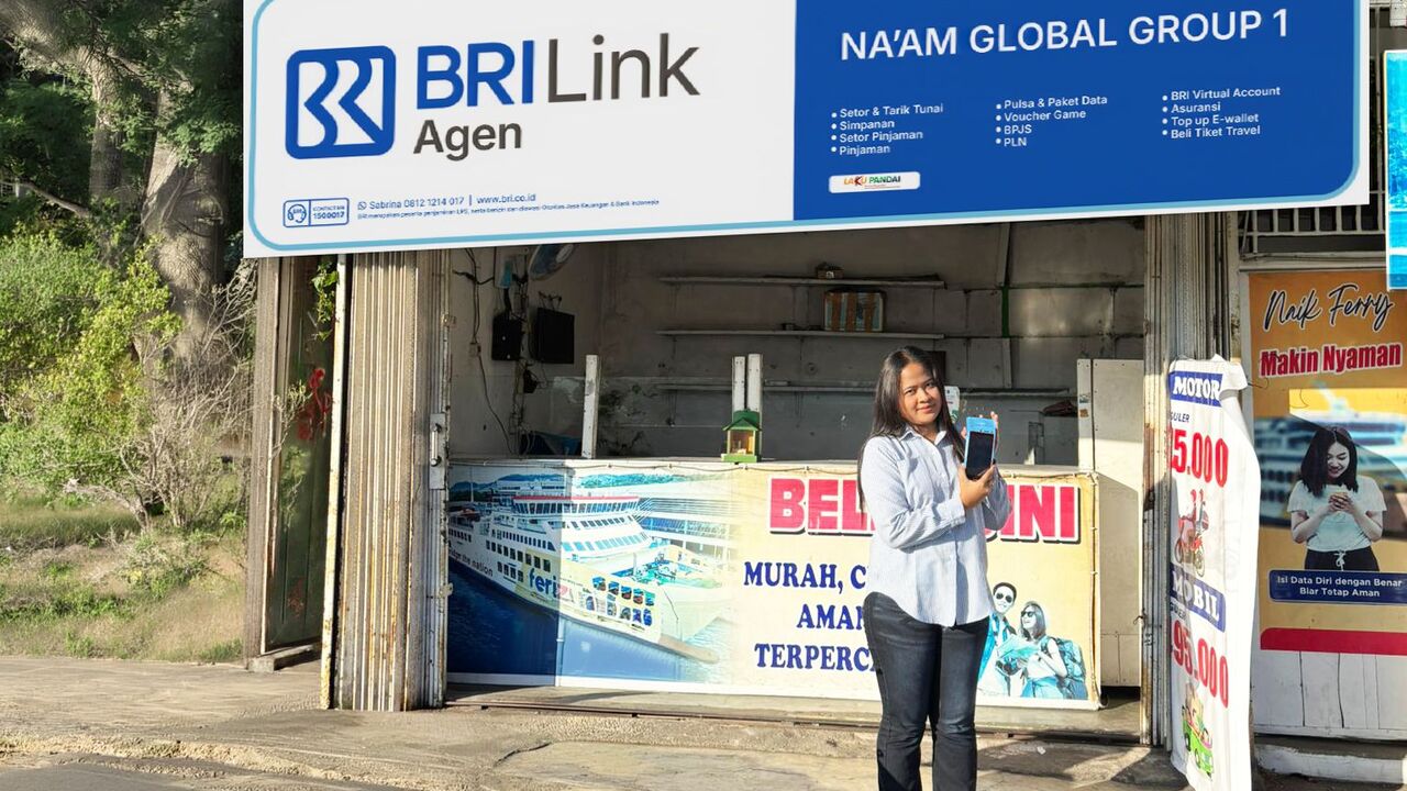 Kisah BRILink Agen di Bakauheni : Dari Modal Terbatas Jadi Andalan Transaksi