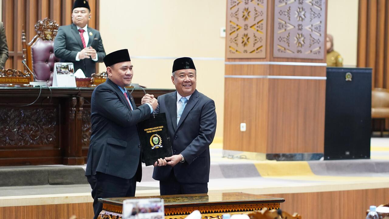 RPJMD Sumsel 2025–2029 Jadi Arah Baru Pembangunan, Cik Ujang Sampaikan Tanggapan Gubernur