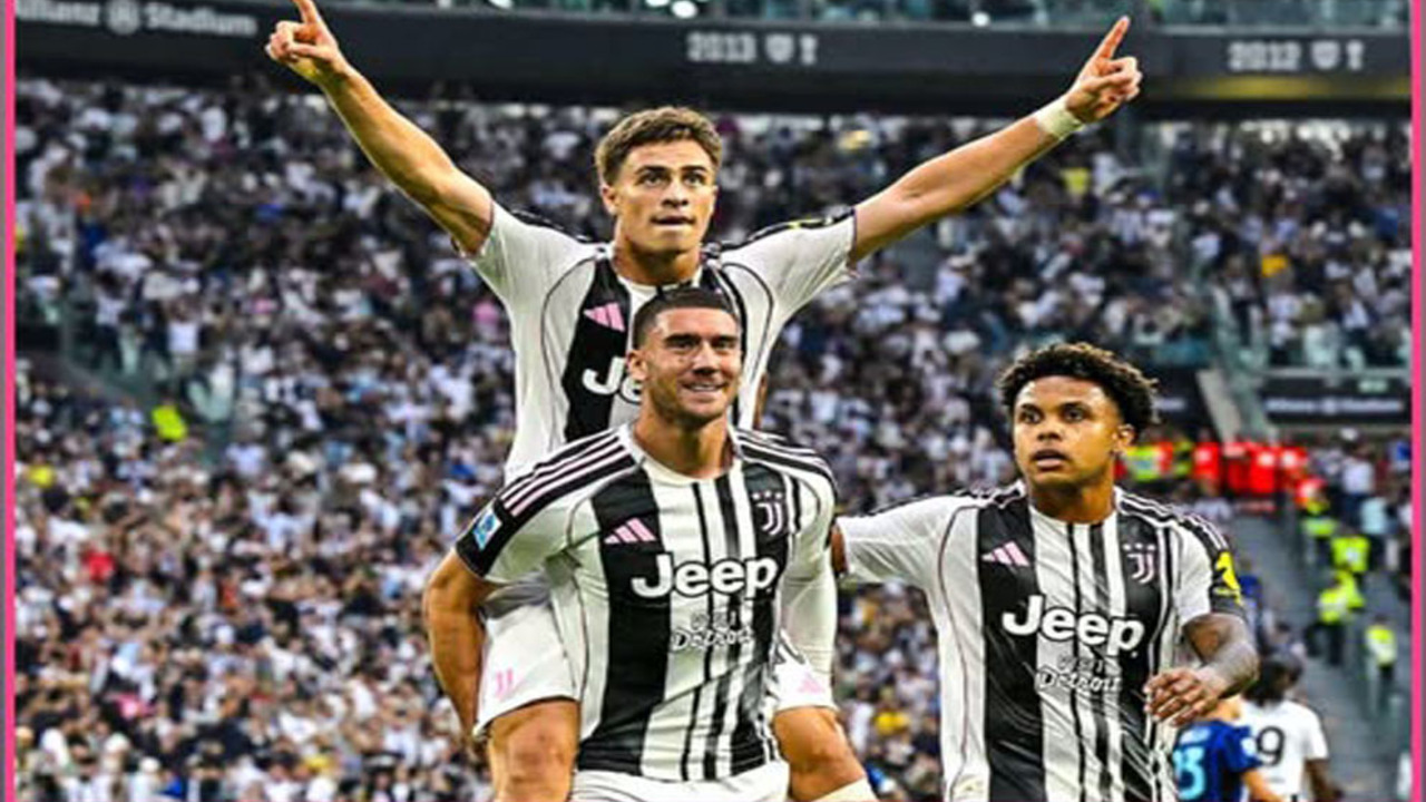 Juventus Kalahkan Inter Milan 4-3, Derby d’Italia Banjir Gol