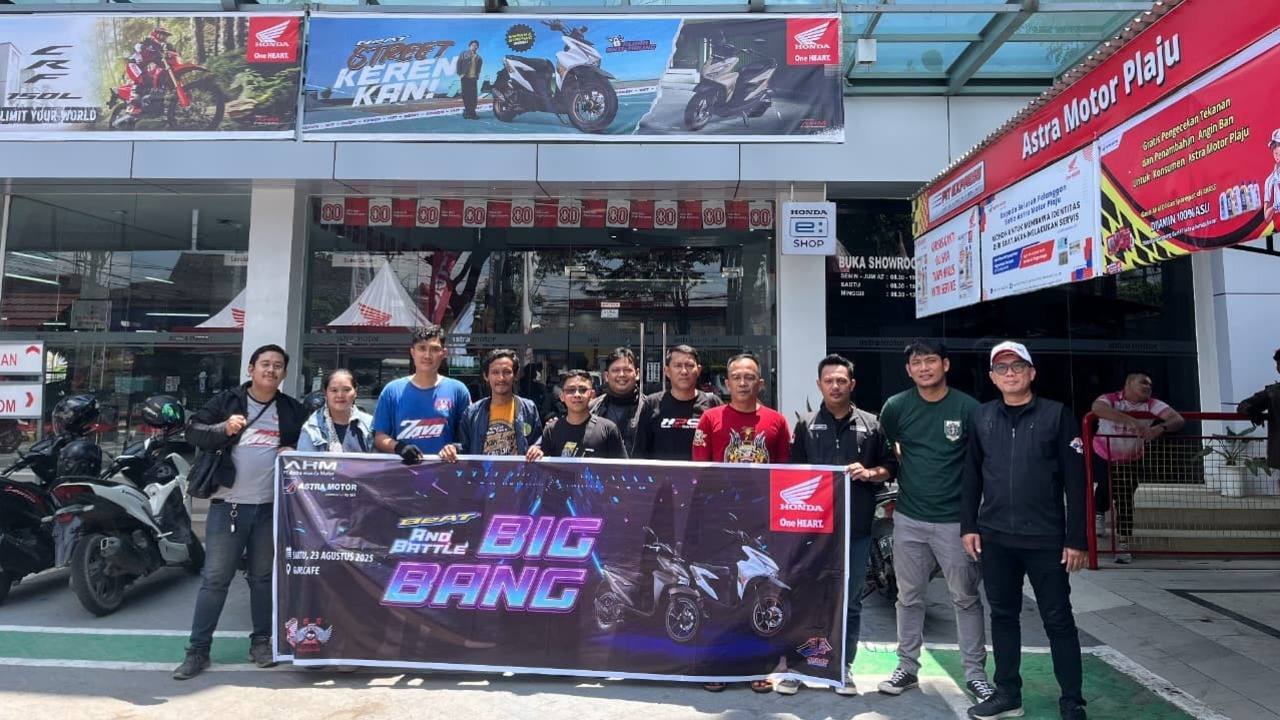 Dari Jalanan ke Arena E-Sport, Komunitas Honda BeAT Palembang Tunjukkan Semangat Kebersamaan