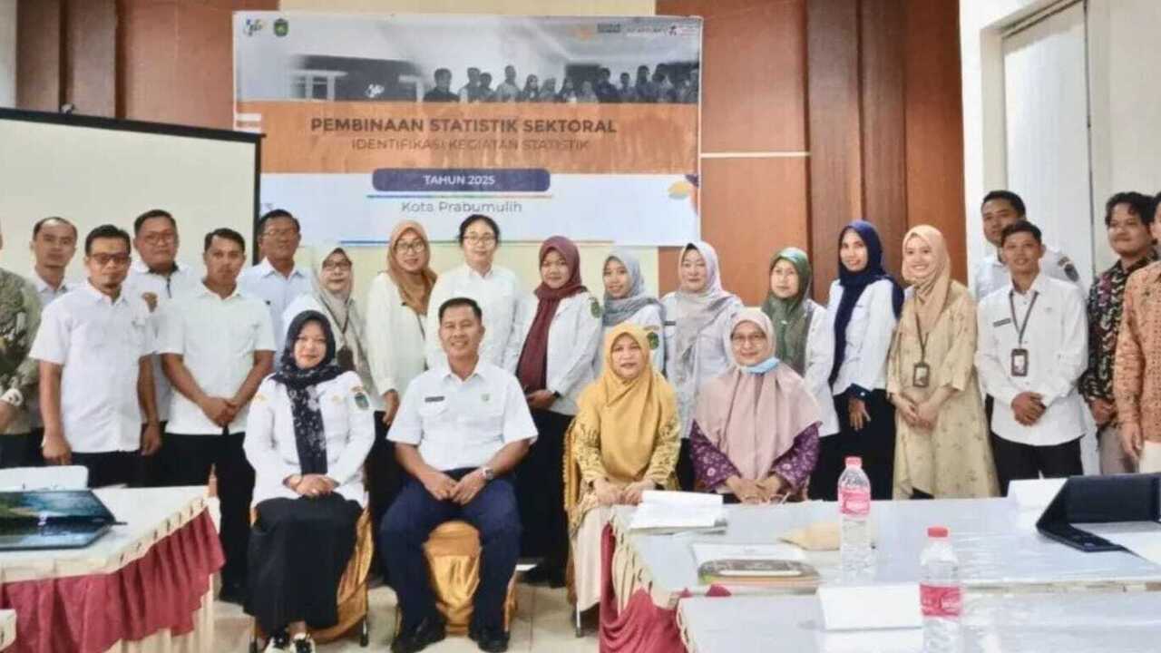 BPS dan Pemkot Prabumulih Gelar Pembinaan Statistik Sektoral dan Sosialisasi Desa Cantik 2025