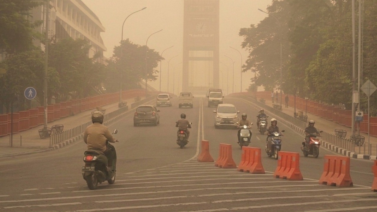 Kabut Asap Kurangi Jarak Pandang, Astra Motor Ingatkan Pengendara Utamakan Keselamatan