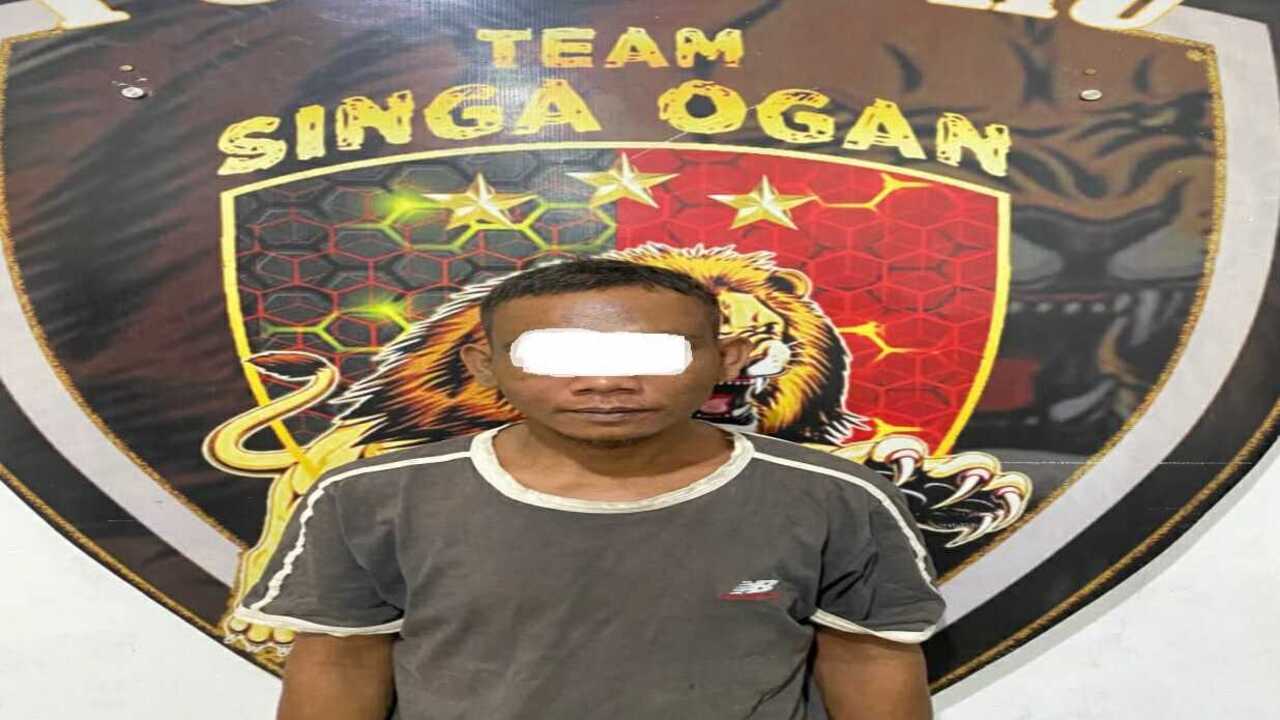 Bobol Rumah Warga, Pria di Lengkiti Diciduk Tim Singa Ogan Polres OKU