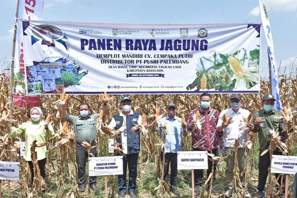 Pusri Tingkatkan Produktivitas dan Pengembangan Komoditas Pertanian melalui Program Makmur