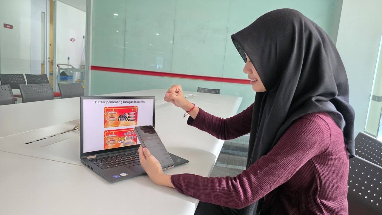 Juragan Internet di Area Sumatera Diundi, Ada yang Dapat Emas Batangan