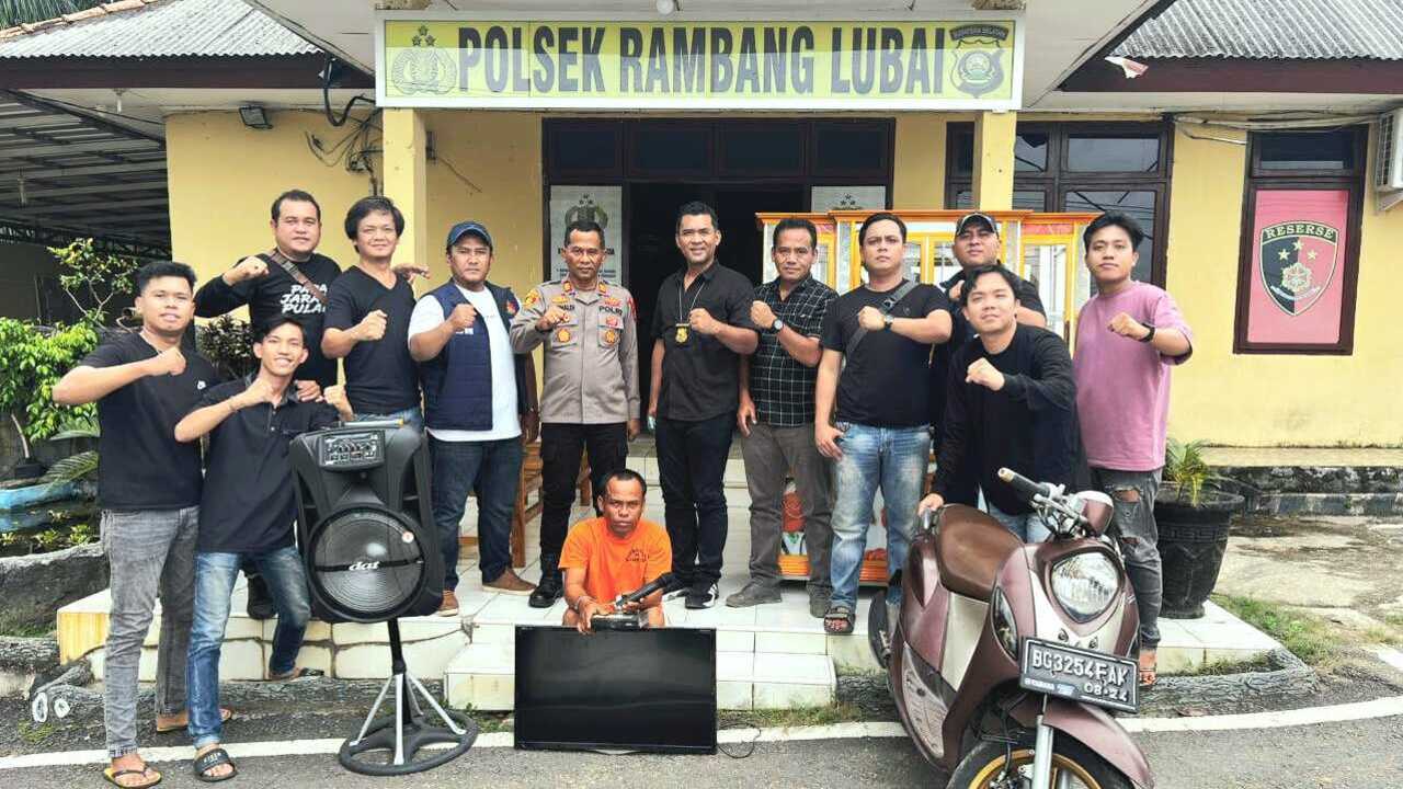 Curi Uang Rp100 Juta, Ayah Bersama Anak Dibekuk