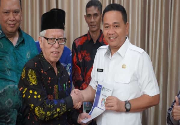 Pj Bupati Muara Enim Terima Policy Brief Hasil Kajian MPK